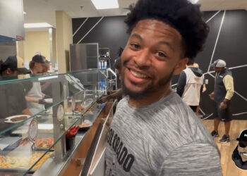 First meal of fall camp