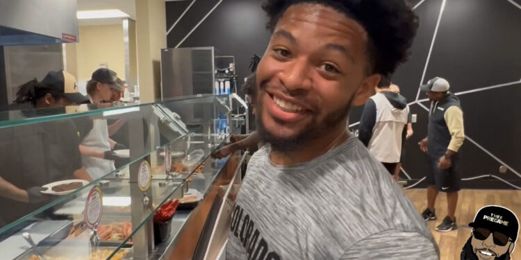 First meal of fall camp