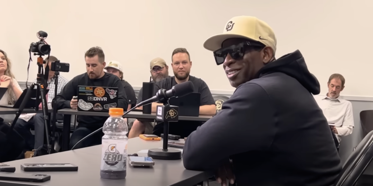 Deion Sanders gives USC Head Coach Lincoln Riley his flowers