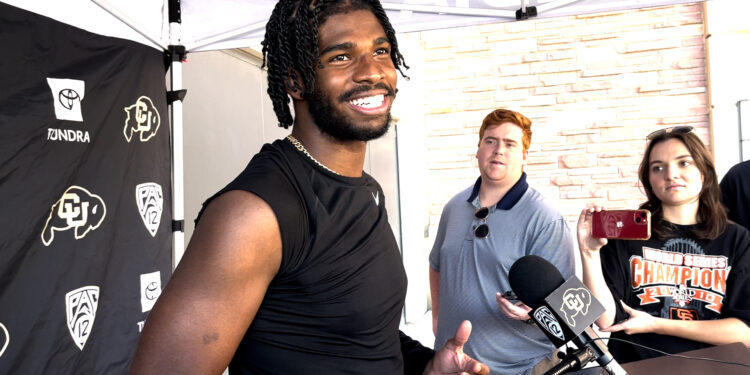 Shedeur Sanders leads CU in win to begin Deion Sanders era