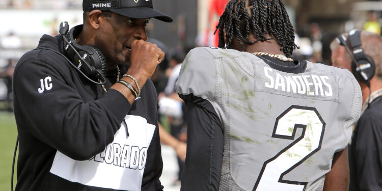 Deion Sanders and Shedeur Sanders