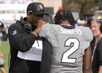 Deion Sanders and Shedeur Sanders