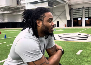 Colorado assistant coach Stephen Houston